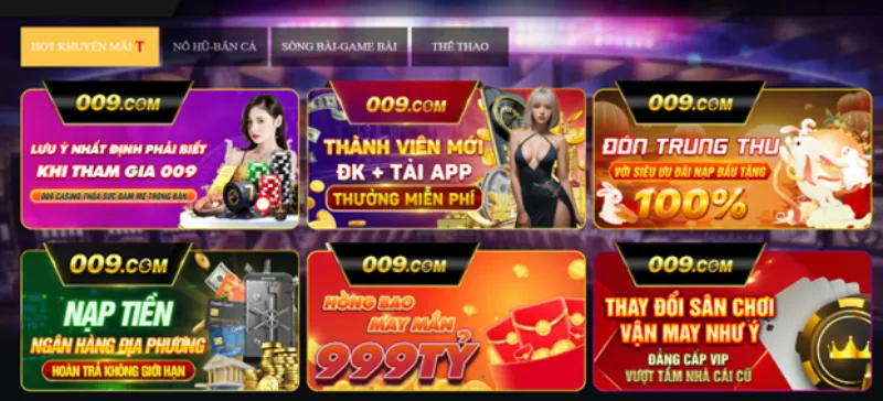 Khuyến mãi hot 009
