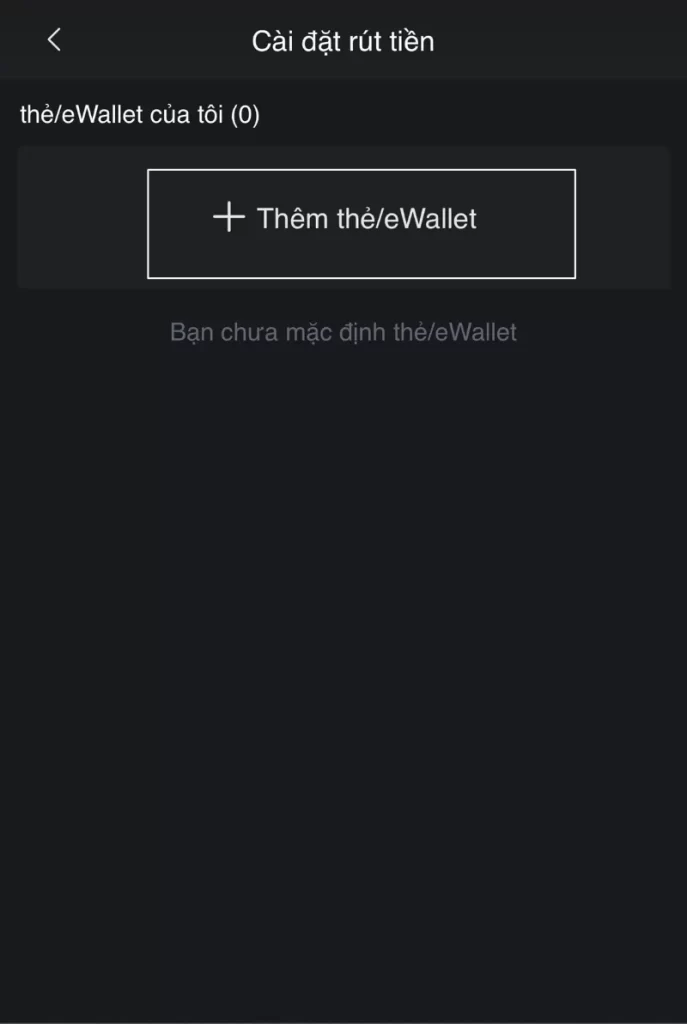 thêm thẻ/ewallet Bet88