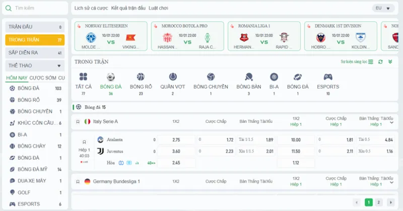 cá cược thể thao Bet88