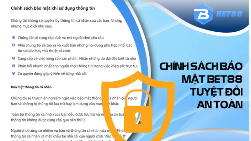 bảo mật Bet88