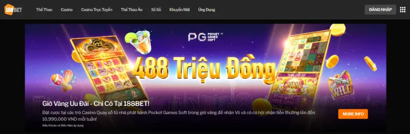 Nhà cái uy tín casino online  188BET