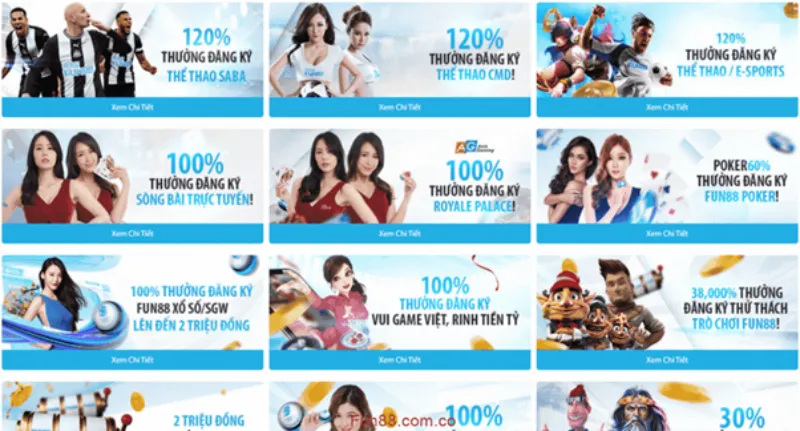 khuyến mãi Fun88
