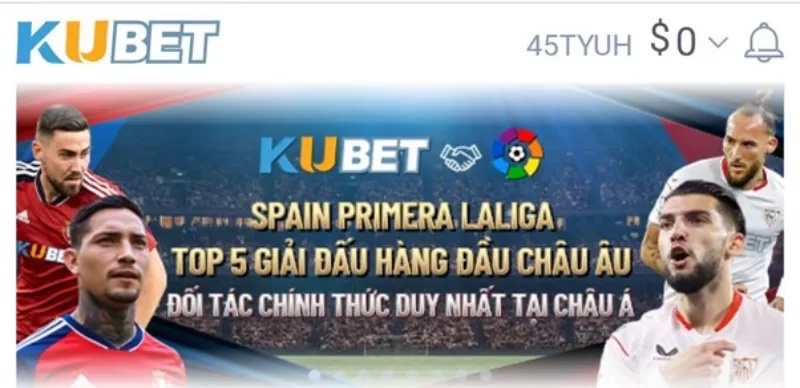 đăng ký Kubet thành công