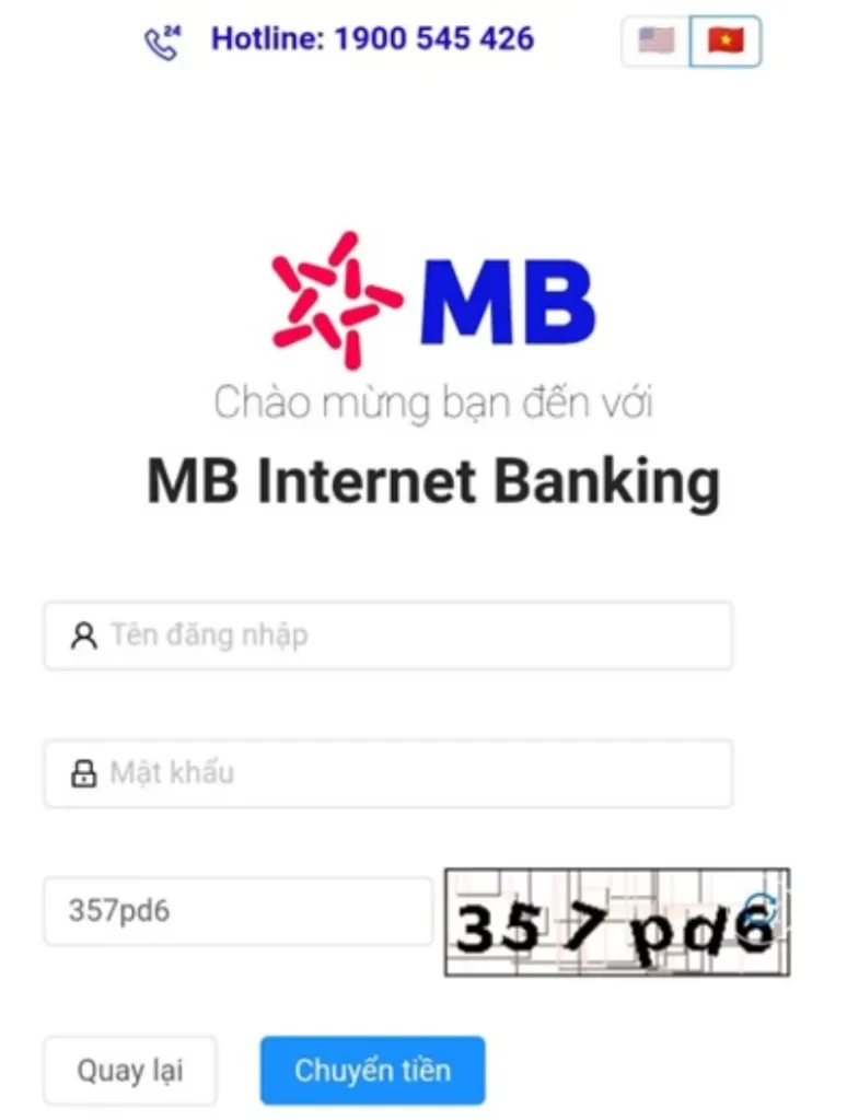 thực hiện chuyển tiền M88