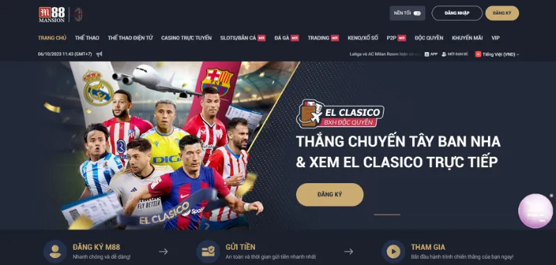giao diện nhà cái M88