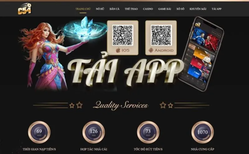 nền tảng chơi C54