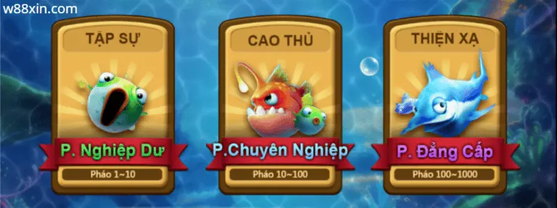 Vì sao cược thủ yêu thích chơi game bắn cá W88