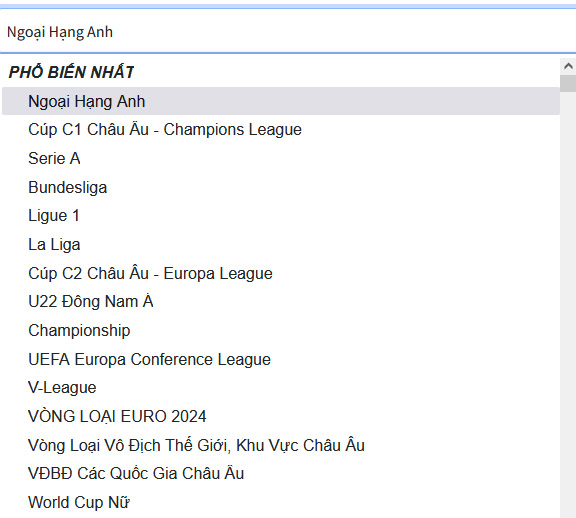 bang-xep-hang-bong-da