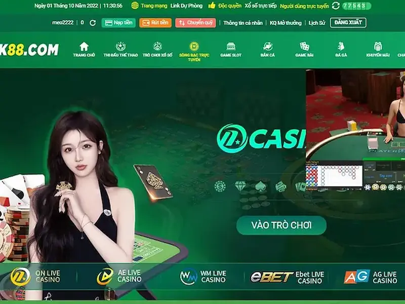 Blackjack TK88 và Fun88