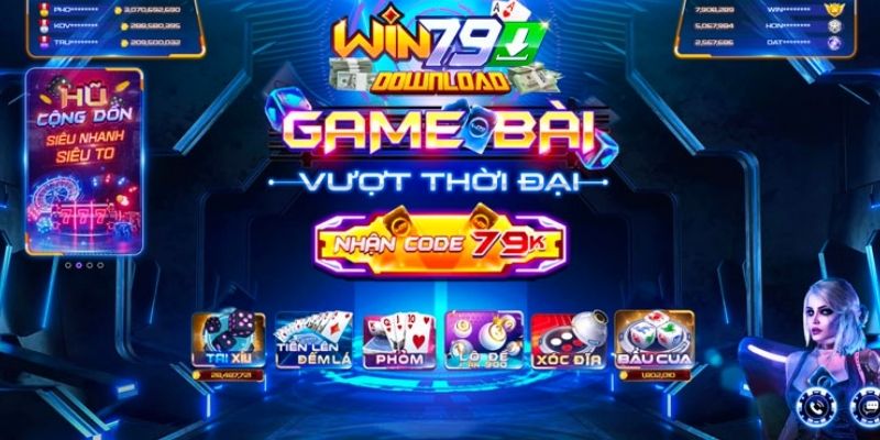 game-bai-win-79-giao-dien