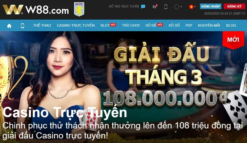 W88 - Cổng game cá cược uy tín hàng đầu Việt Nam