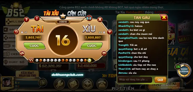 Cách chơi xóc đĩa B52 mới nhất 2024