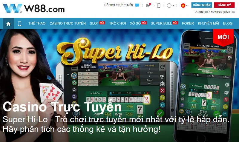 Nhà cái W88 - hợp pháp trên mọi cổng game