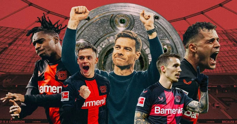 Leverkusen vô địch Bundesliga hạ bệ sự thống trị của Bayern Munich
